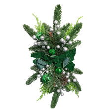 BOFEER Swag Trim Girlang Utan/med Ljus Hem Dörr Fönsterdekoration Atmosfär Dekorativ Girlang Ornament Festtillbehör