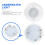 Candles Underwater Lights for Ponds Submersible Lights LED Pool Lights Diving Light Remote Control Plastic 4