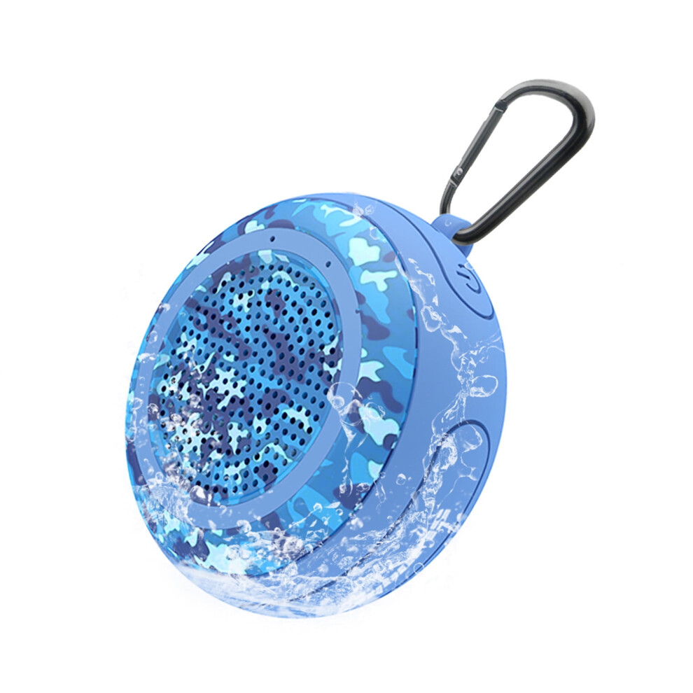 Paveos Pool Floating Speaker Portable Speaker 5W Tooth Speaker Tooth 5.0 Ipx7 Tooth Audio Receiver Suitable For The Elderly Blue 9395123222424