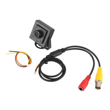 DEWIN HD-kamera med kabel - Mini700TVL170 vidvinkel2,1 mm objektivsikkerhedskamera til indendørs udendørs brug på hjemmekontoret