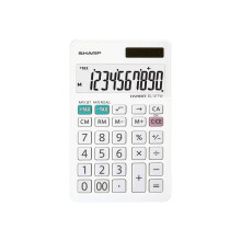Compatibile con la calcolatrice palmare base Sharp EL377WB a 10 cifre
