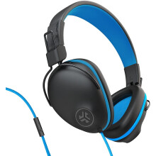 Casque audio filaire supra-auriculaire JBuddies Pro pour enfants | Réglage du volume intégré pour plus de sécurité | Pliable | Ajustable |