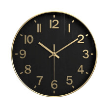 Silent Modern Clock for Wall, 3D Numbers Wall Clock for Kitchen Bedroom Living Room Office Classroom Decor Colour 6