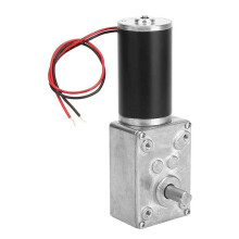 Motorino a ingranaggi DC 12V ad alta coppia con riduttore di velocità, motore elettrico reversibile con albero da 8 mm (12V 16 RPM)