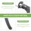 2 Pcs Scissor Fruit Picker Attachment Picker Grabber Long Pole Fruit Collector Fruit Picker Handle Grasp Plastic 6