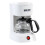 Better Chef 4 Cup Compact Coffee Maker in White with Removable Filter Basket 1