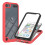 Θήκη iPod Touch5 6 7, Ανθεκτικό, αντικραδασμικό, διαφανές πίσω κάλυμμα TOPSHE με 1