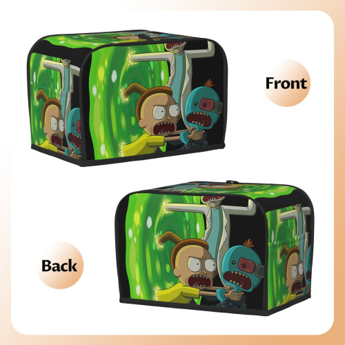 Κάλυμμα τοστιέρας Rick And Morty για 2 φέτες, κάλυμμα σκόνης ψωμιού και προστασία 1