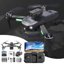 Kayannuo Easter Gifts for Men Clearance Brushless Motor Drone 1080P Camera 2.4G WIFI FPV RC Quadcopter Compatible with Headless Mode, Follow Me,