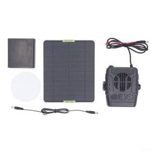Solar Powered Portable Heater for Chicken Coop, Pet Shelters, Small Greenhouse with Battery Box