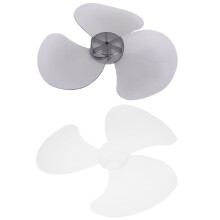 2pcs Fan Blade 3 Leaves Replacement Plastic Table Fan Blade Pedestal Fan Blade Fan Parts
