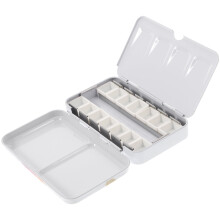 1 Set Pigment Boxes Art Painting Color Mixing Tray Watercolor Pigment Tray