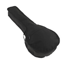A-Style Mandolin Hand Grip Carry Shoulder Bag with Side Pocket for Music Playing Performance