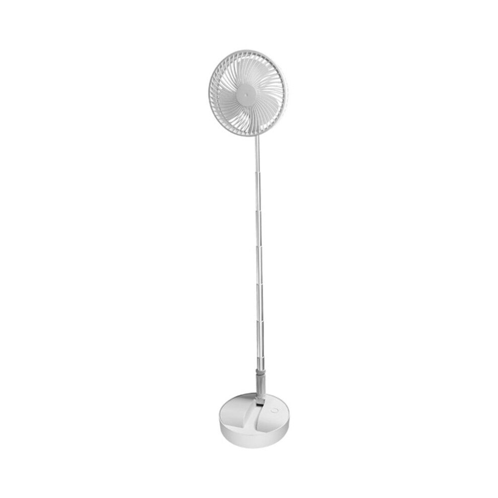Portable Foldaway Stand Fan 4 Speeds Super Quiet & 180 Up And Down Adjustment Oscillation For Office/Bedroom/Outdoor 9395123647814