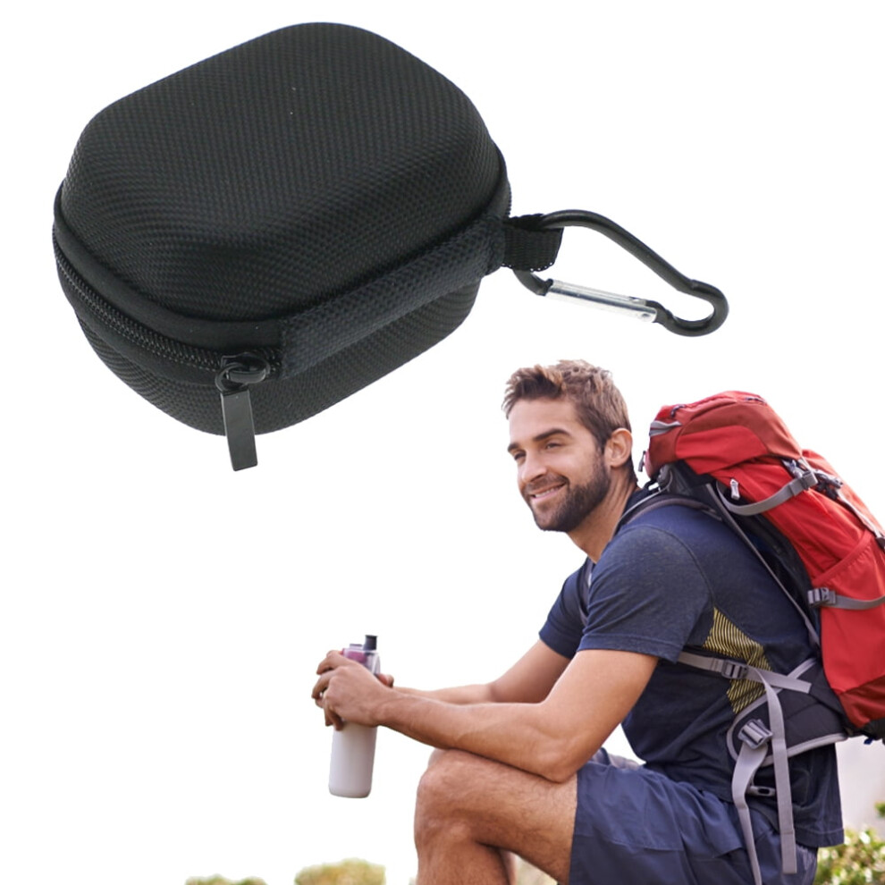 Jixopn Eva Portable Storage Bag With Carabiner, Shockproof Travel Case For Compatible With Beats Studio Buds/Compatible With Beats Studio Buds+ Black 9395123647593