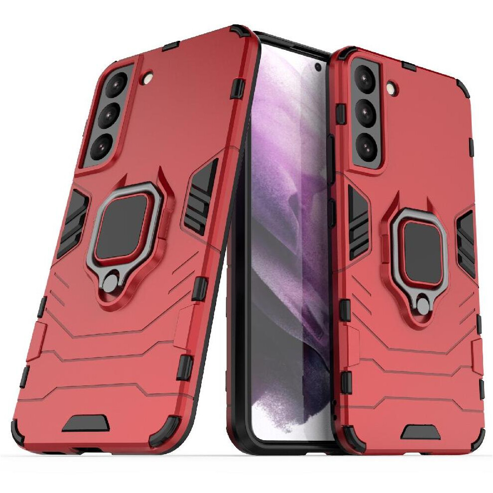 Case For Compatible With Samsung Galaxy S22 5G Military Drop Protection Shockproof Cover 360Rotating Ring Kickstand 9395123649474