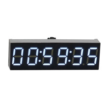 jixopn 0.36Inch 6-Bit LED Digital Electronic Time Clock Module for Arduino DIY (White)