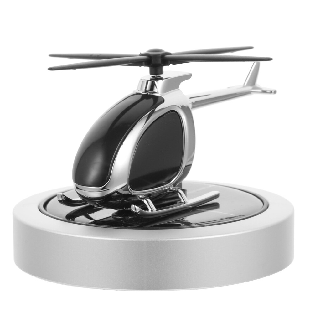 Solar Helicopter Ornaments Car Air Freshener Fragrance Diffuser Car Interior Decor 9395123650708