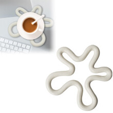 Opruiming! Giyblacko siliconen onderzetter/tafelmat, multifunctionele onderzetter voor hete pannen, antislip kopjes voor drankjes, eettafel,