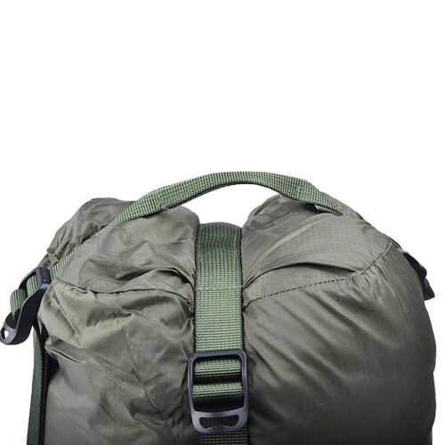 Waterproof Sleeping Bag Compression Sack, Durable Nylon Stuff Sack for Hiking and Backpacking, Army Green 1