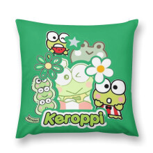 Kero Kero Keroppi Plush Pillow Case Throw Multisize Ultra-comfortable Pillowcase Cushion Anti-fouling Protective Cases