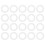 50 Pcs Appliances Areperas White Washers Bellows Gasket 1