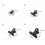 10pcs Note Clips Metal Binder Clips Practical Note Storage Clips Durable Fixing Clips for Restaurant Office Home (75mm Black) 5