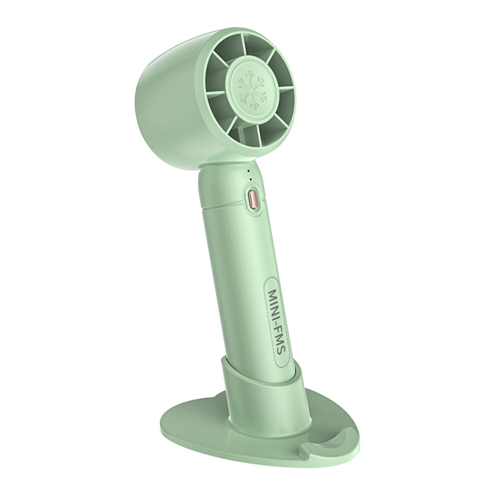 Yobolk 6.18-Inch Portable Handheld Fan Battery Operated Mini Desk Fan - Green 9071309695618