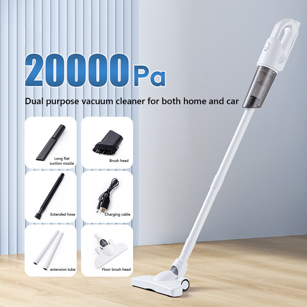 Valseel Car Vacuum Cleaner, Wireless Handheld With High Suction, Compatible With Car And Home Use 9071309698411