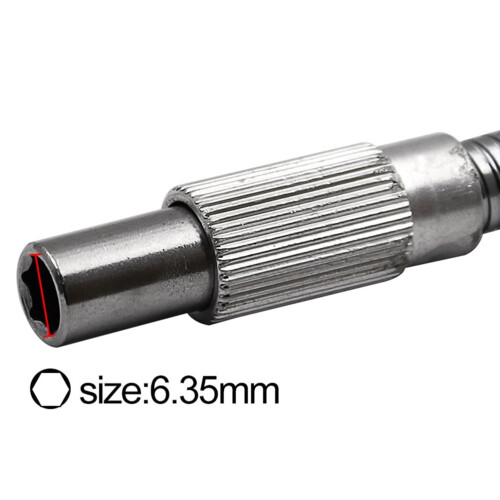 2 Pcs Screwdriver Electric Flexible Shaft Metal Structure 1