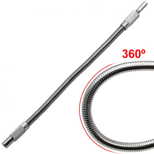 2 Pcs Screwdriver Electric Flexible Shaft Metal Structure 2