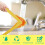 Foldable Manual Lemon Squeezer Citrus Juicer with  Juice Extraction for Space Saving Yellow 3