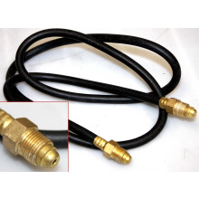 Tuyau de gaz argon de 52 pouces pour régulateurs de débit compatibles avec les appareils Miller et Lincoln MIG/TIG