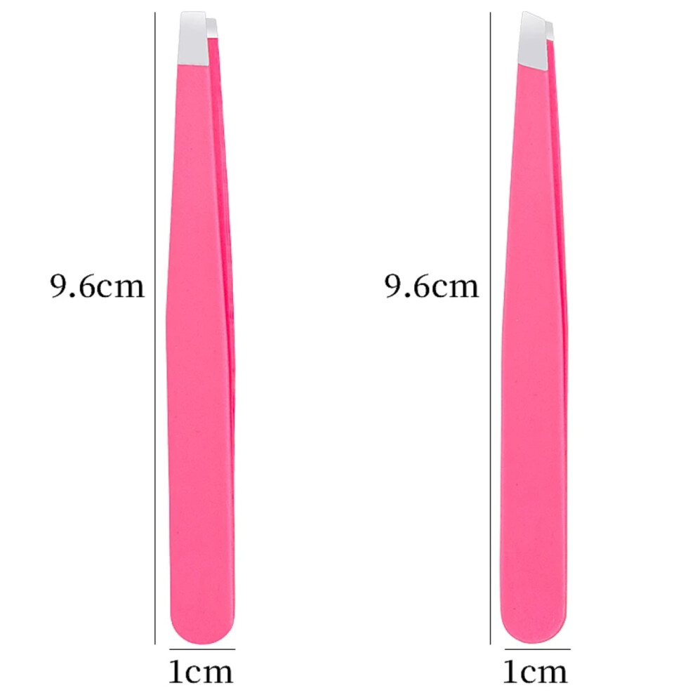 DEKAXID 1 Pc Eyebrows Tweezers Trimmer Professional Beard Eyelash Brow Face Hair Removal Tweezer Beautfy Makeup Stainless Steel Tools