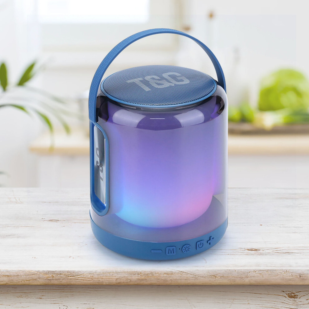 Gnobogi Mini Portable Bluetooth Speaker With Led 360 Stereo Bass For Home, Outdoor, Travel - Clearance Light 9425574798275