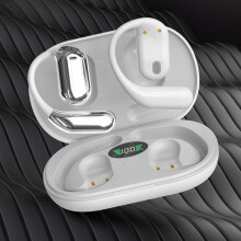 Écouteurs sans fil Bluetooth 5.3 Txmfgh, sans fil, avec affichage de la batterie, transmission sonore directionnelle, réduction du bruit en appel