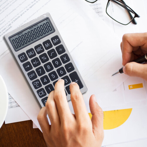 WICVIK Calculator12Digits Φορητή ηλεκτρονική αριθμομηχανή Πολυλειτουργική επιστημονική