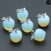 Ciondolo Qdahuk Natural Lucky Stone Apples Mini Apples K