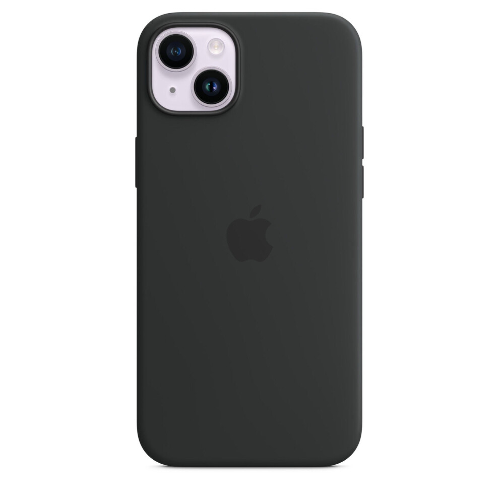 Genuine Compatible With Iphone 14 Silicone Case With Magsafe - Midnight 9425574798596