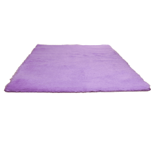 Tapis de bain AUQ, Décoration de salle de bain dense, Tapis de douche sans traces, Violet clair