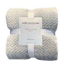 Couverture douce et moelleuse pour canapés et lits - Jeté léger pour lit simple/double, textile d'intérieur confortable pour apaiser l'anxiété
