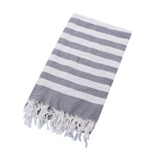 Serviette de bain en coton turc Winysin, idéale pour la plage, le spa, le sauna et le yoga, avec franges et motif jacquard.