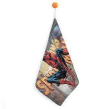 Serviettes de bain Spider-Man, serviettes en coton douces et absorbantes pour le visage, idéales pour le spa, la salle de bain, la salle de sport et