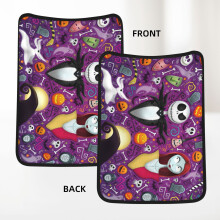 Couverture L'Étrange Noël de Monsieur Jack, jeté ultra doux double face, couverture en flanelle pour canapé et chambre, cadeau idéal en toutes