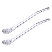 2 filtres à eau en acier inoxydable, fabriqués à la main, pour infusion d'herbes aromatiques, en forme de calebasse, lavables et pratiques.