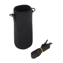 Housse pour bouteille d'eau YUMILI - Pochette de transport ajustable compatible avec les bouteilles de 26 cm pour le camping, la randonnée et la