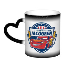 Mug Cars Flash McQueen à couleur changeante avec image, tasse thermosensible, cadeau, nouveau design unique en céramique, ciel étoilé, café