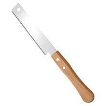 Uanit 12" Woodworking Hand Saw, Japanese Flush Cut Saw, Flexible Pull Saw for Craft, Mini Wood Handle, DIY Trim Saw for Hardwoods & Softwoods
