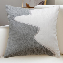Coussin décoratif en chenille pour canapé, compatible avec salon, lit, fenêtre - Décoration de Noël 2024