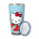 Ποτήρι αυτοκινήτου Hello Kitty 20oz με μόνωση και καπάκι από καλαμάκι, διατηρεί τα ποτά 2